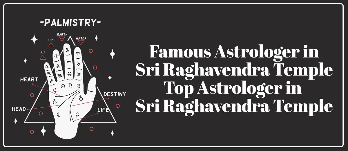 Famous Astrologer In Sri Raghavendra Temple 