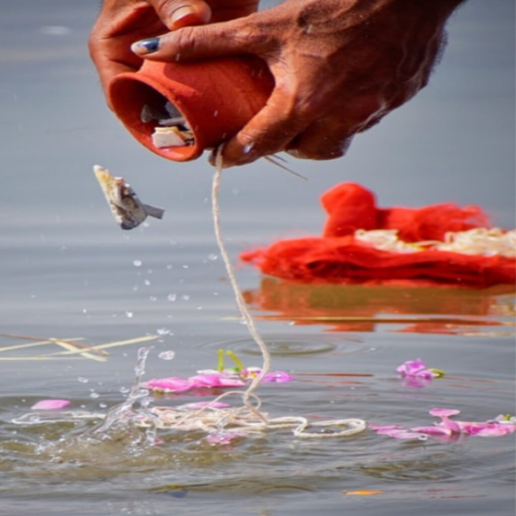 Asthi Visarjan In Srirangapatna